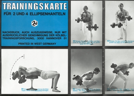 Koelbel Ellipsenhantel Trainingsanleitung Training